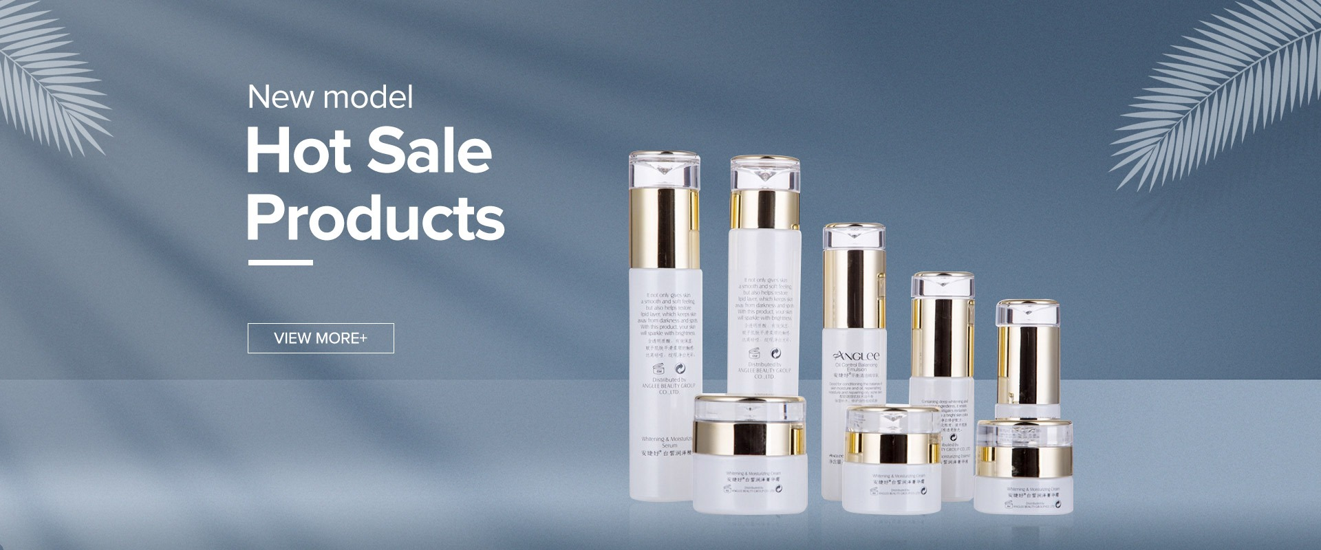 Glass Powder Pump Foundation Bottle Cosmetic